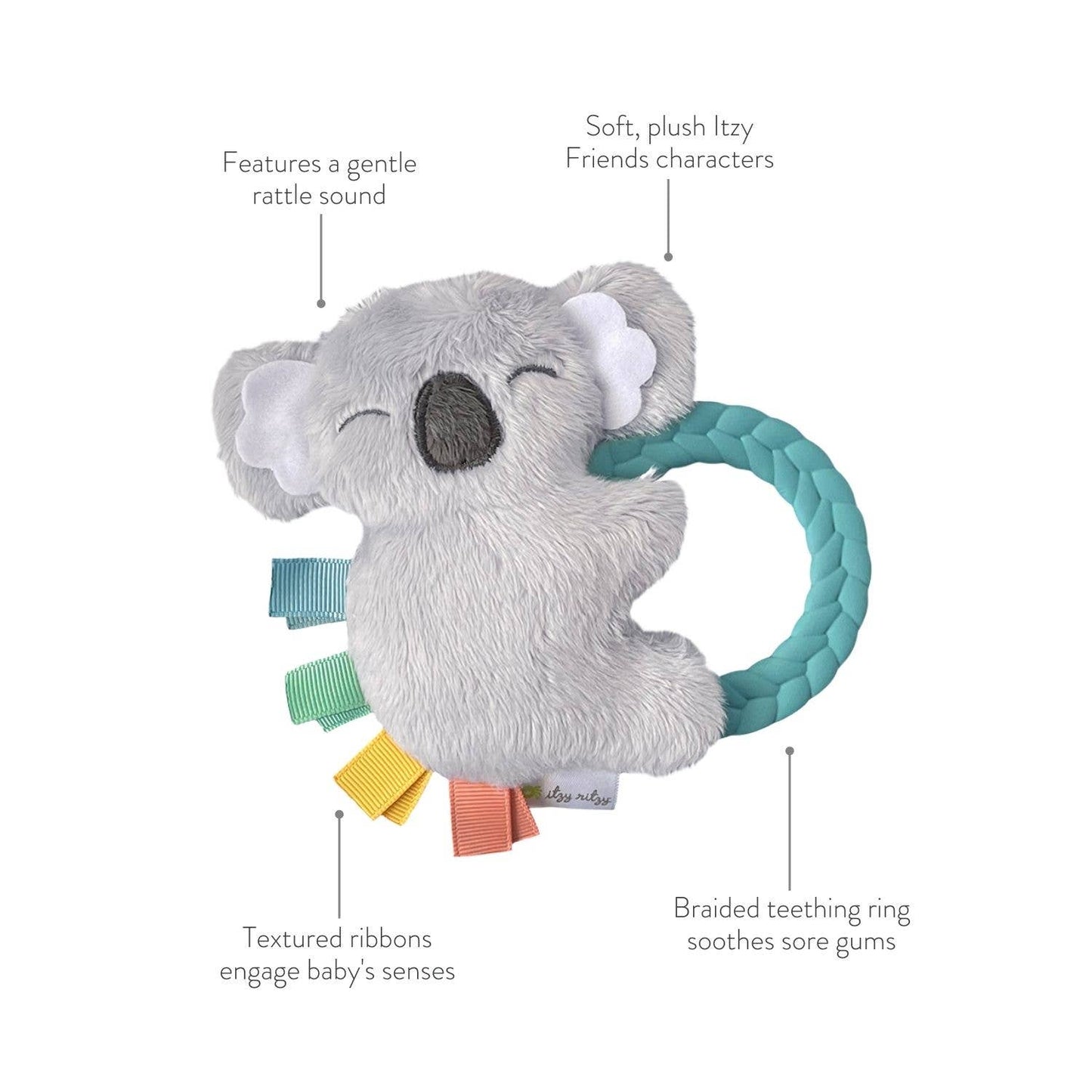 Plush Rattle Pal Teether