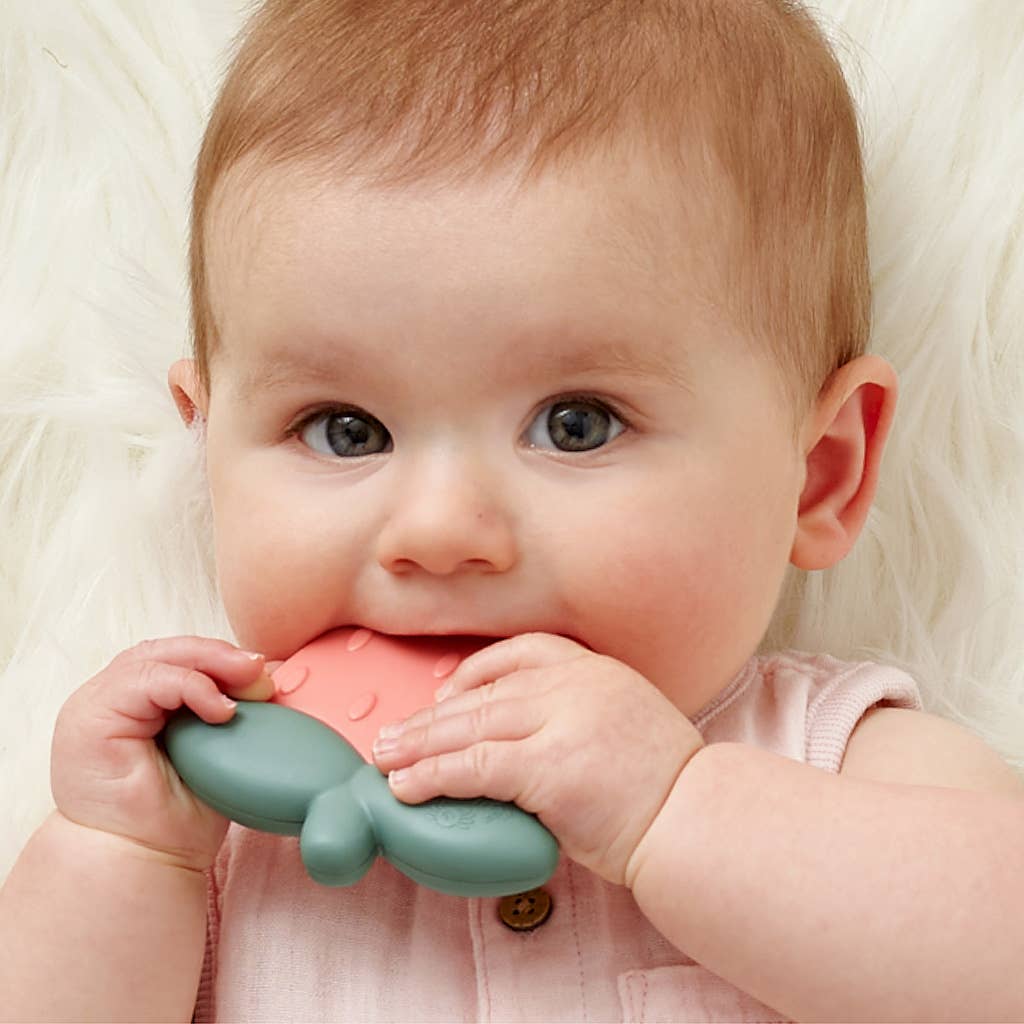 Rattle Teether, Strawberry