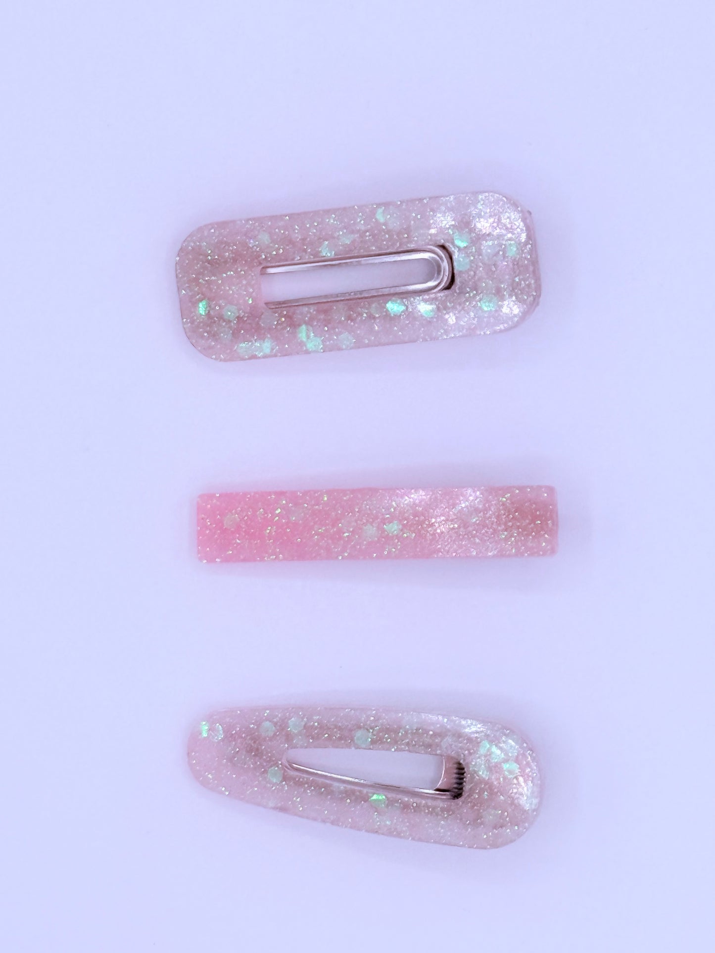 Whisper Pink Hair Clips