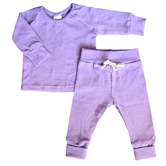 Crewneck Set, Purple