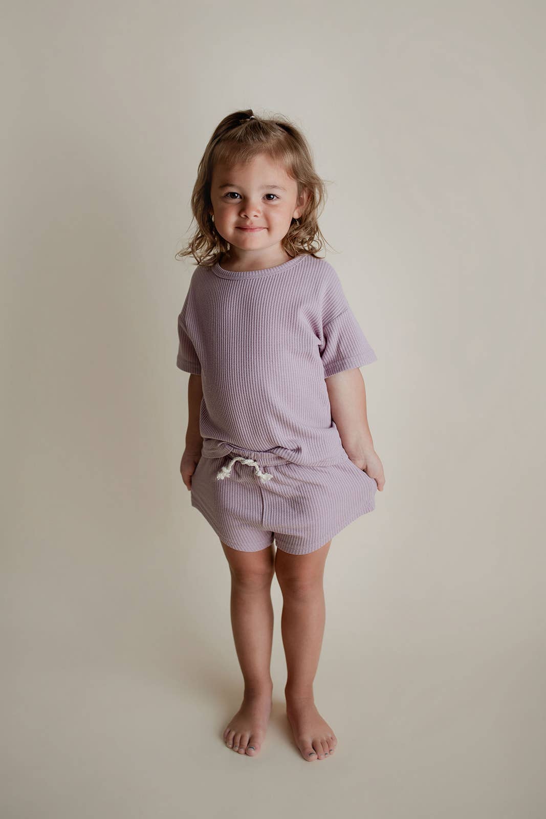 Waffle Matching Set, Orchid