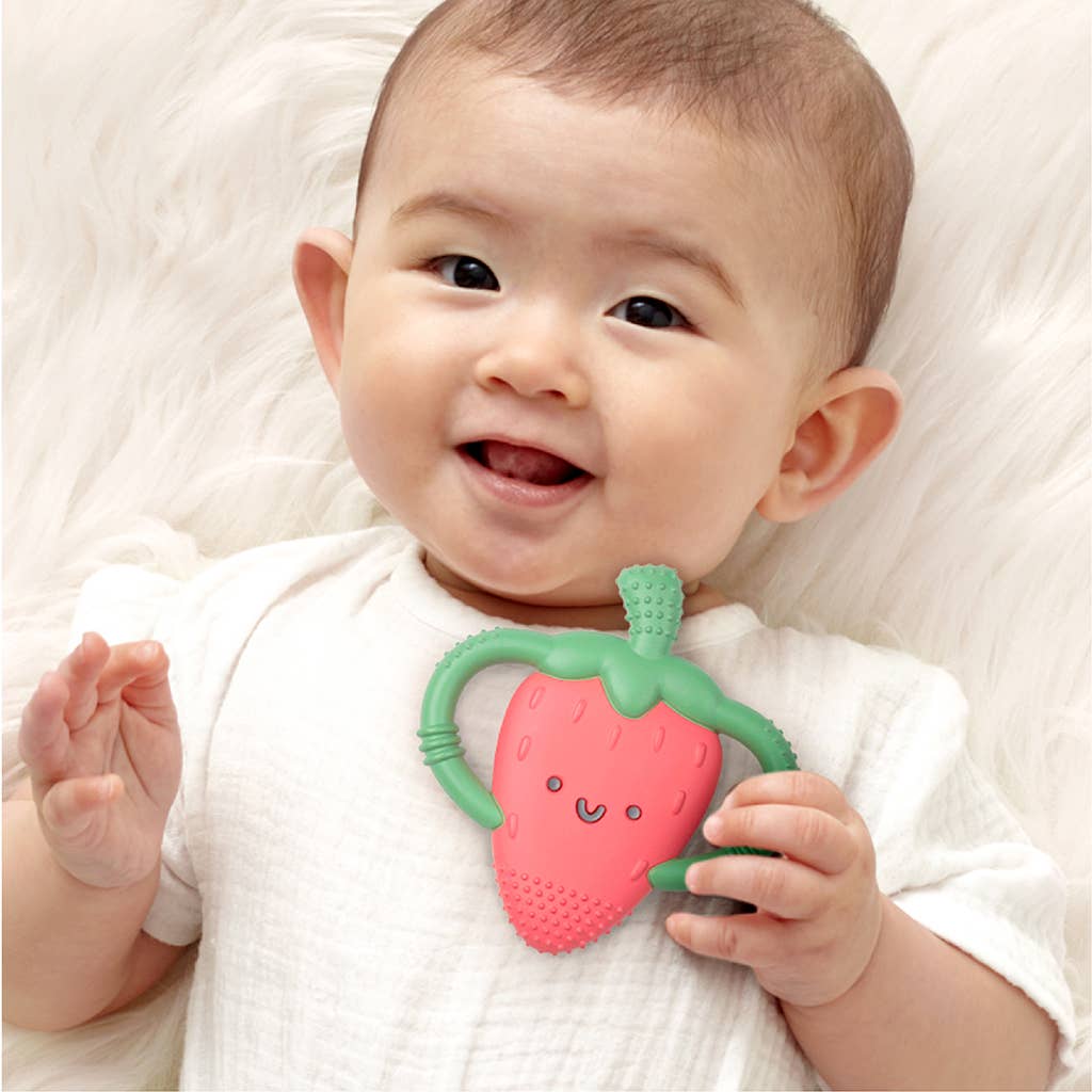 Strawberry Teether Toy