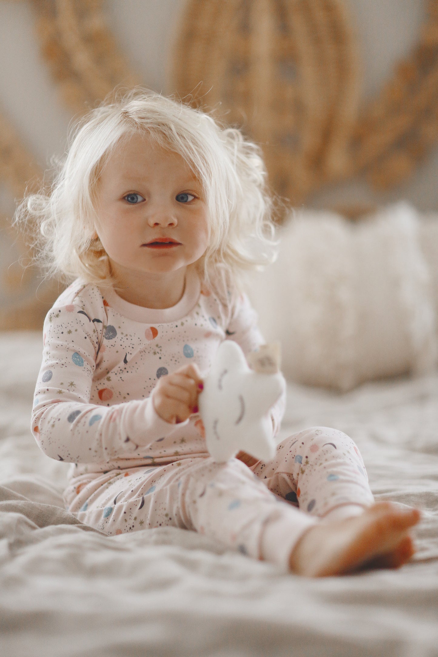 Pink Moon Pajama Set