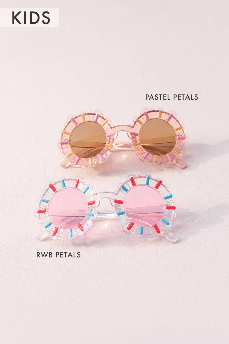 Toddler Kids Petals Sunglasses