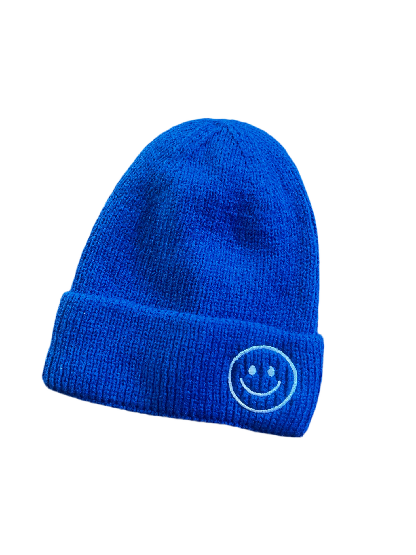 Baby/Toddler Smiley Beanie, Blue