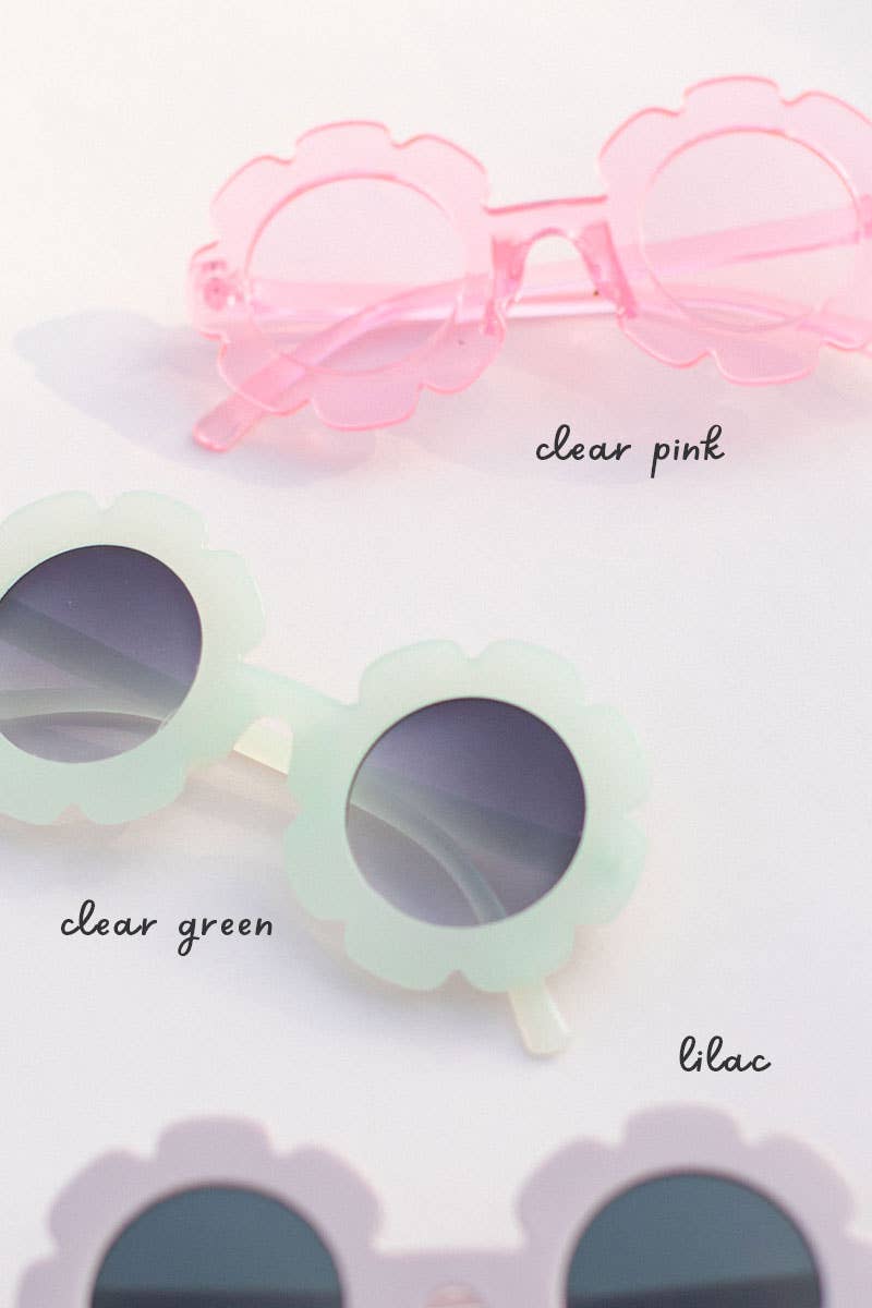 Kids/Toddler Flower Sunglasses