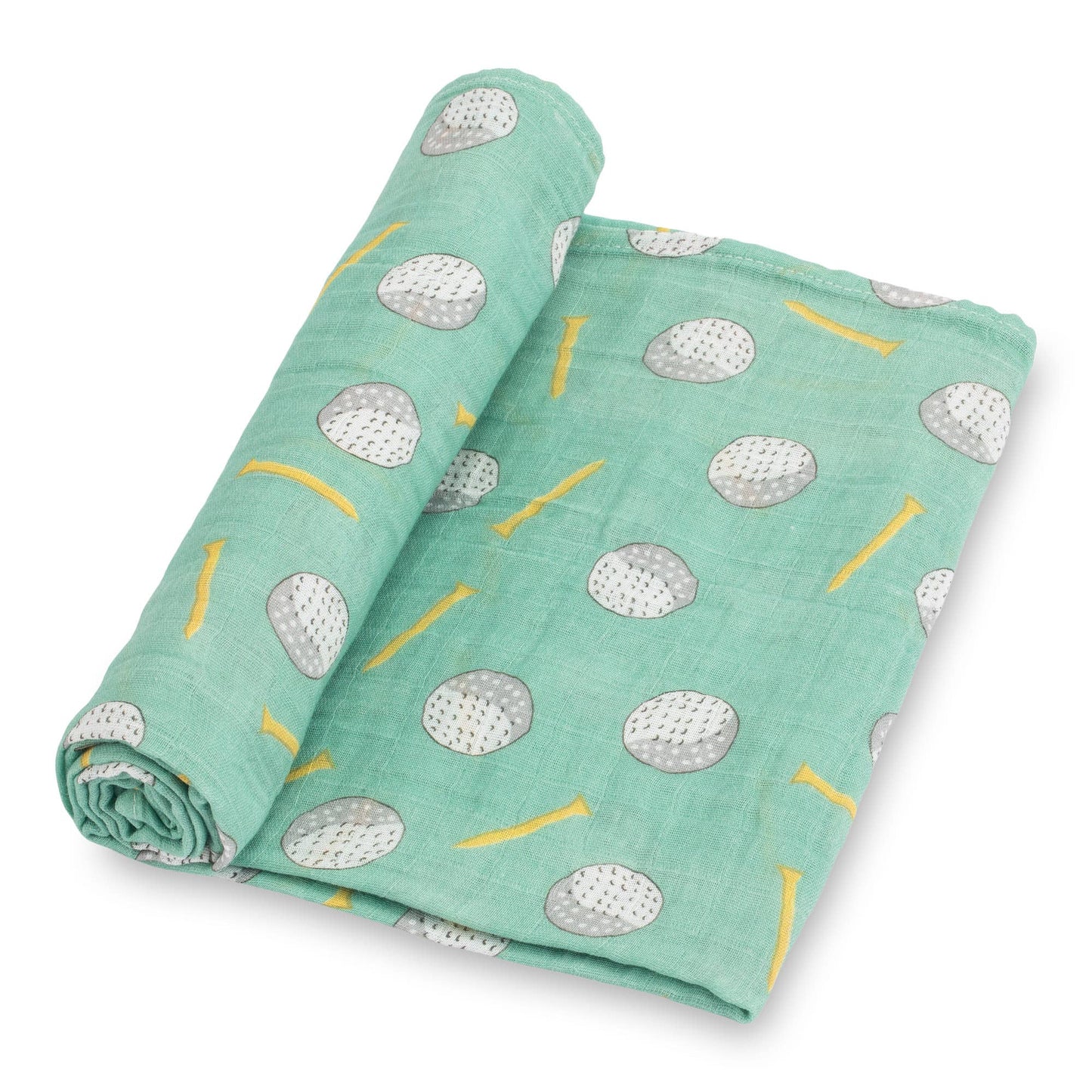 Muslin Swaddle Blanket, Hole In One Golf