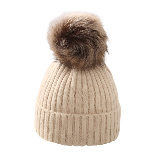 Baby/Toddler Beanie, Cream