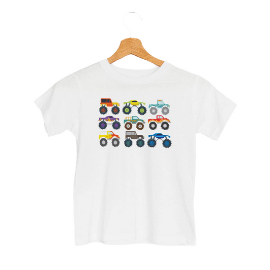 T-shirt, Monster Truck