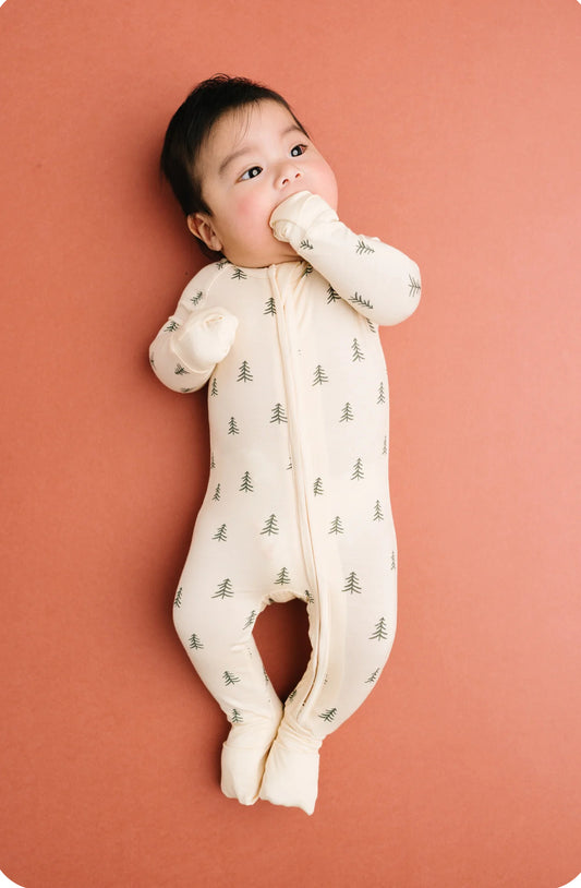 Fold Over Sleeper, Christmas Pine Forest