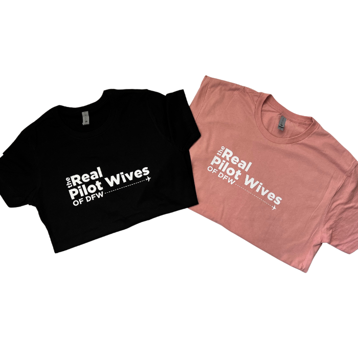 Real Pilot Wives of CLT Adult Tee (1 week turnaround time)