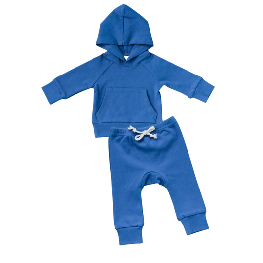 Hoodie Set, Cobalt Blue