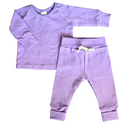 Crewneck Set, Lilac