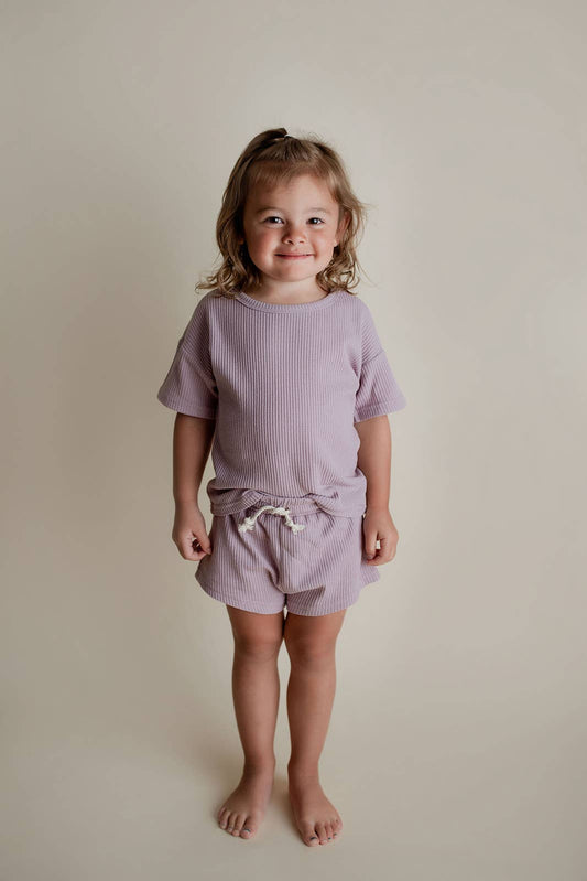 Waffle Matching Set, Orchid
