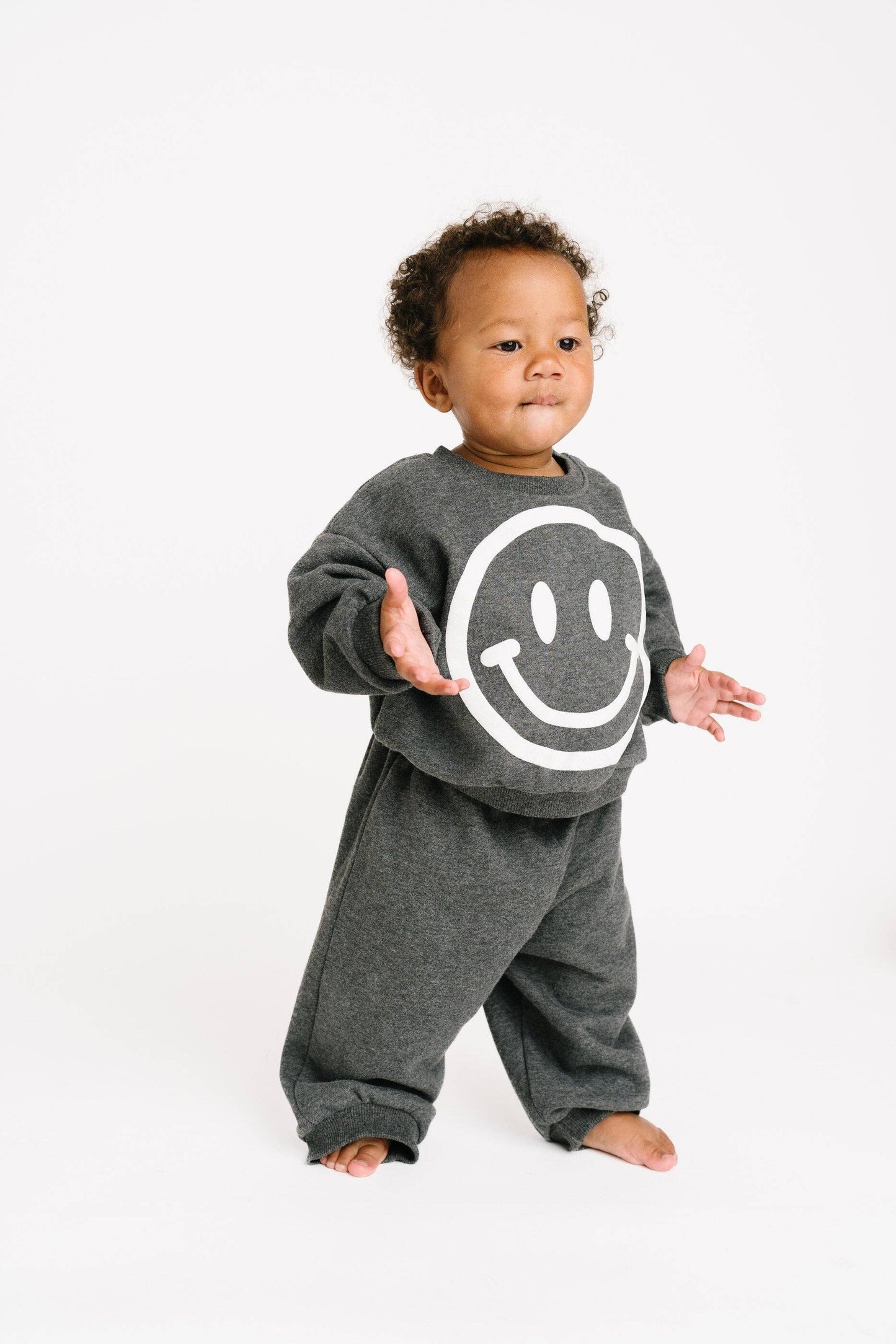 Happy Sweatsuit, Charcoal