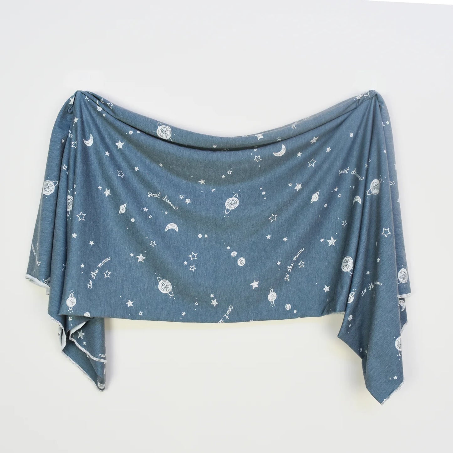 Extra Soft Knit Swaddle Blanket, Starry Dreams