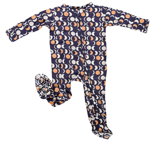 Bamboo Footed Sleeper, Navy Moon