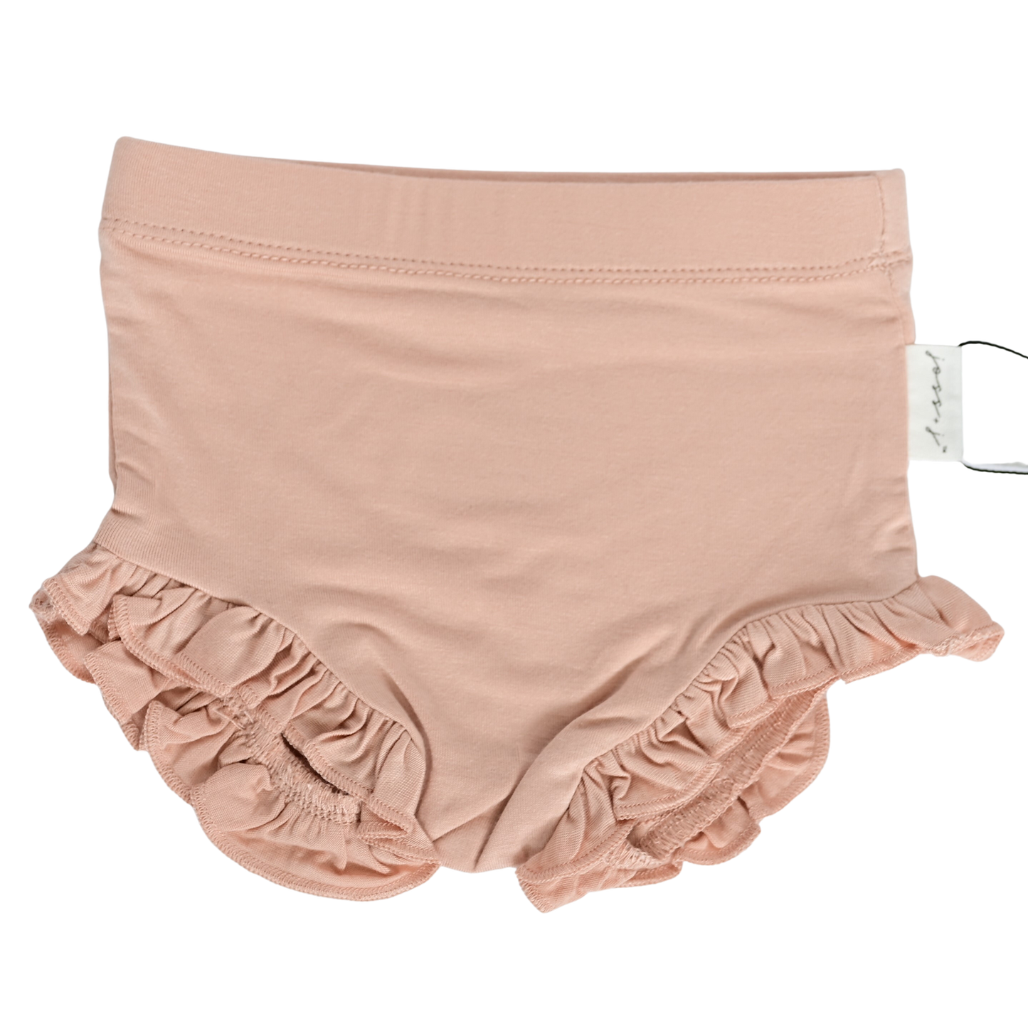 Bamboo Ruffle Bloomers, Blush