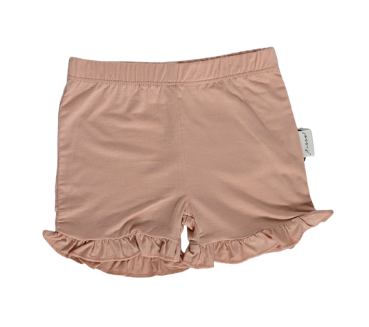 Bamboo Ruffle Short, Blush