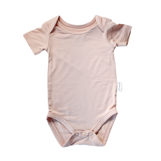 Bamboo Onesie, Blush