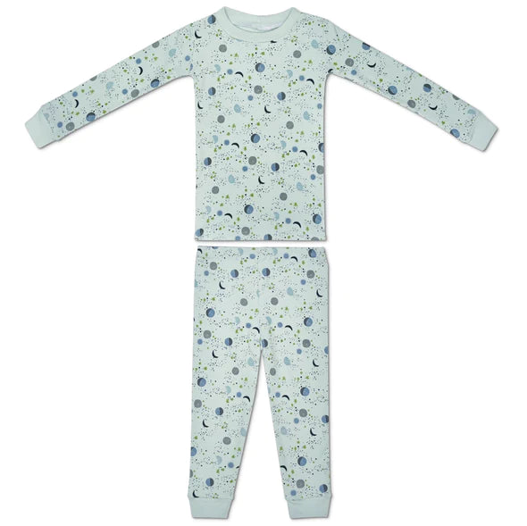 Mint Moon Pajama Set