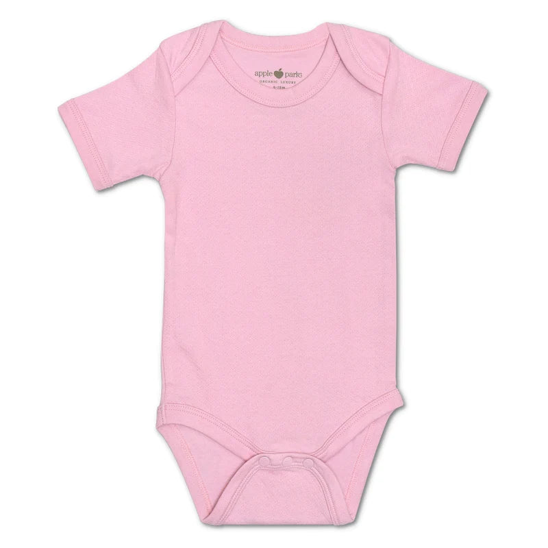 Pink Pointelle Onesie