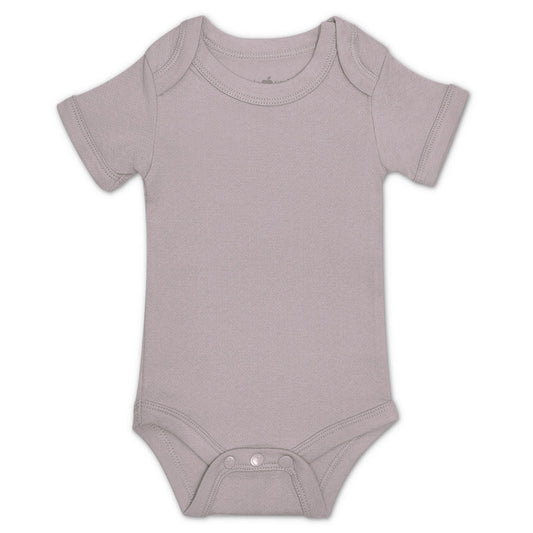 Gray Pointelle Onesie