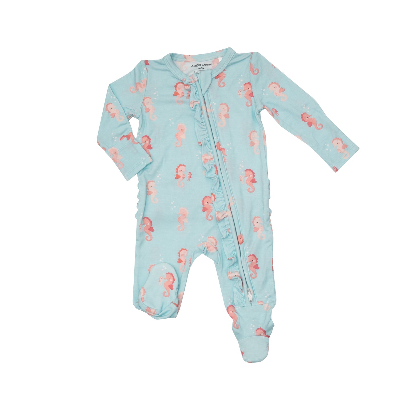 Bamboo Footed Sleeper, Pink Seahorse